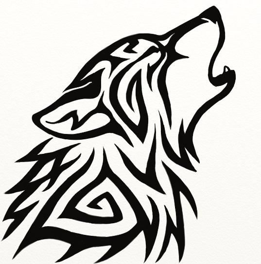 Tribal Wolf Avatar By Hareguizer On Deviantart