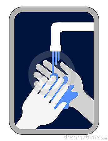 Wet Hands Clip Art Wash Hands Signal 23815792 Jpg