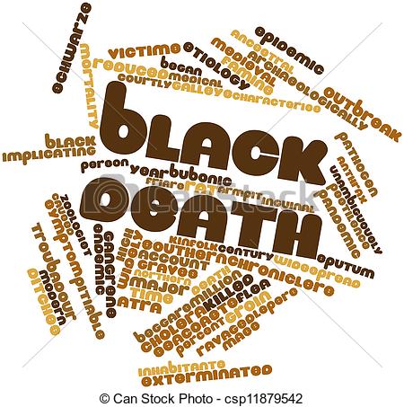 Black Death Clipart Word Cloud For Black Death