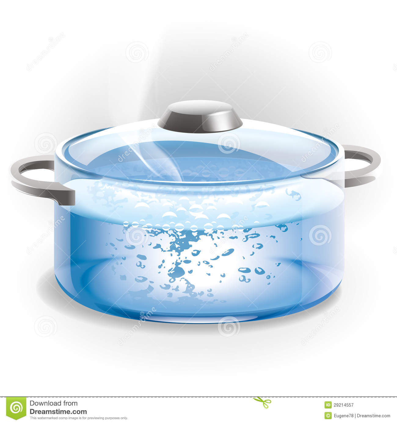 Boiling Pot Of Water Clipart Glass Pot Of Boiling Water