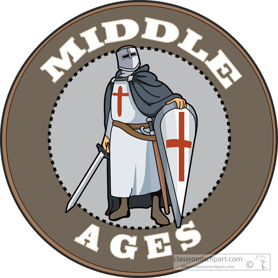 History   Middle Ages Button   Classroom Clipart
