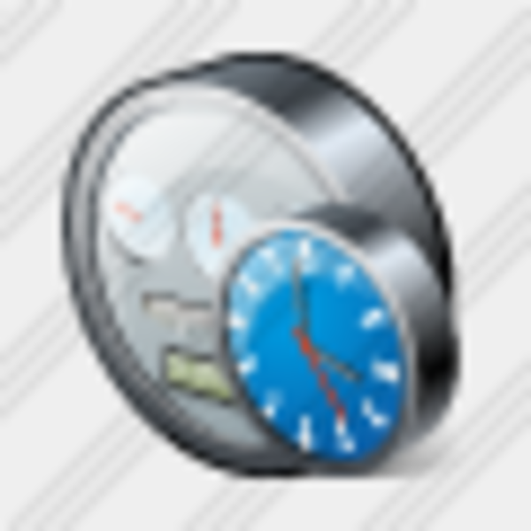 Icon Power Meter Clock Image   Vector Clip Art Online Royalty Free
