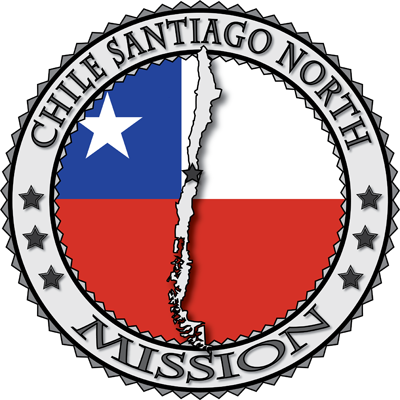 Latter Day Clip Art   Chile Santiago North Lds Mission Flag Cutout Map