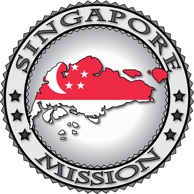Latter Day Clip Art   Singapore Lds Mission Flag Cutout Map Copy