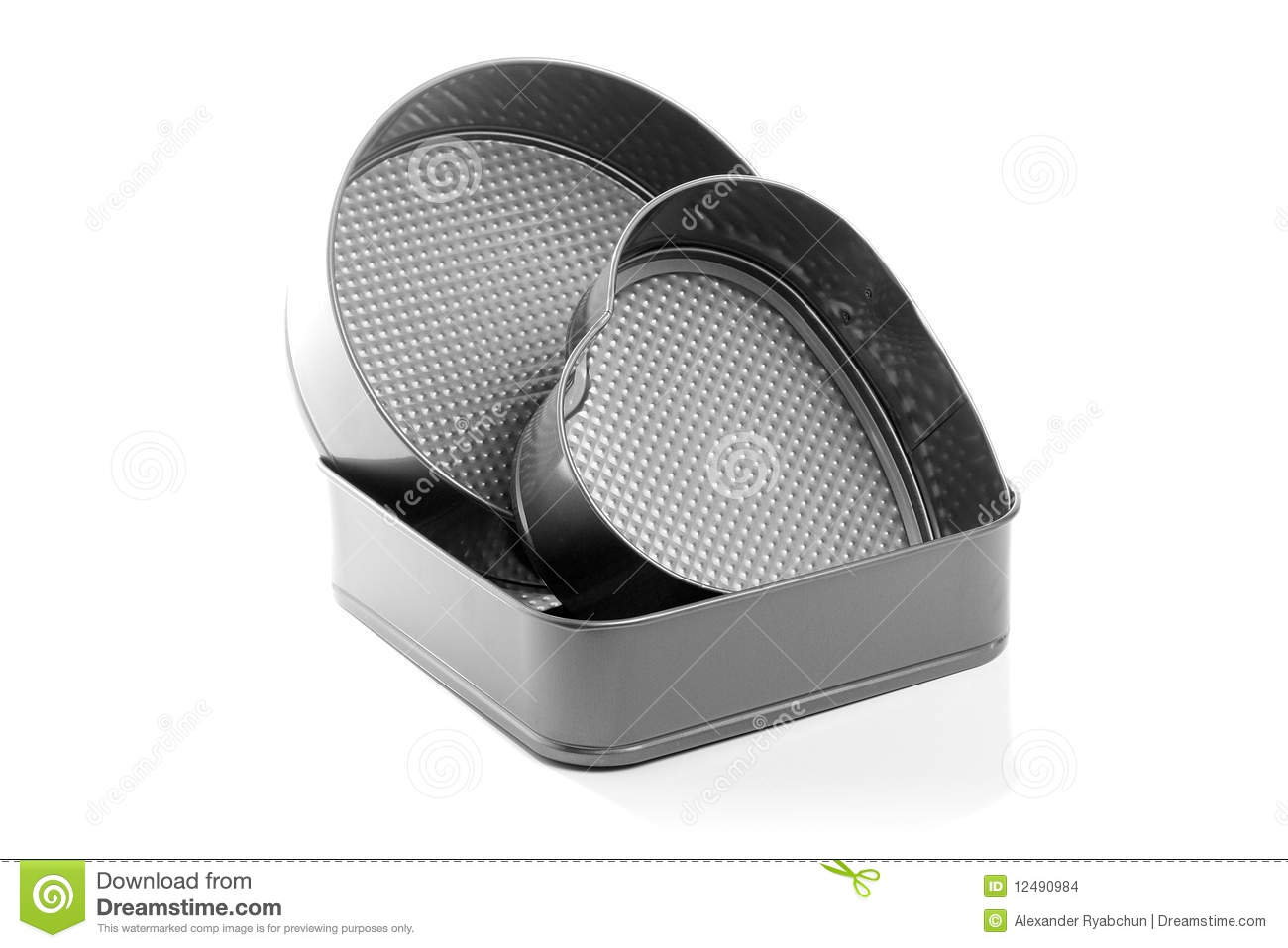 More Similar Stock Images Of   Set Of Baking Tins  