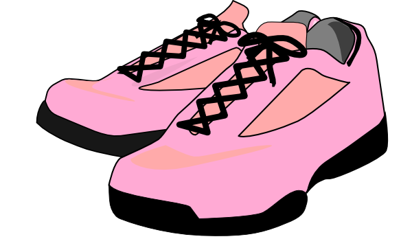 Pink Shoes Clip Art At Clker Com   Vector Clip Art Online Royalty