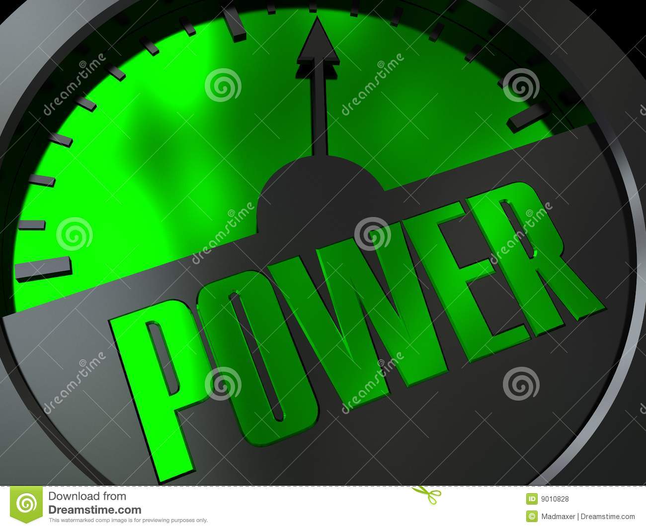 Power Meter Royalty Free Stock Photos   Image  9010828