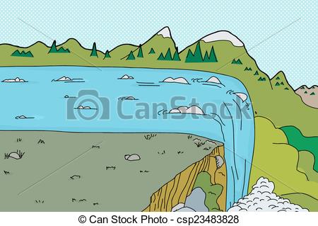 Rapids    Csp23483828   Search Clipart Illustration Drawings And