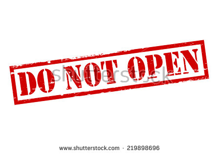 Rubber Stamp With Text Do Not Open Inside Vector Illustration   Stock