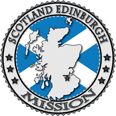 Scotland Edinburgh Lds Mission Flag Cutout Map Copy