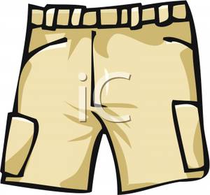 Short Pants Clip Art