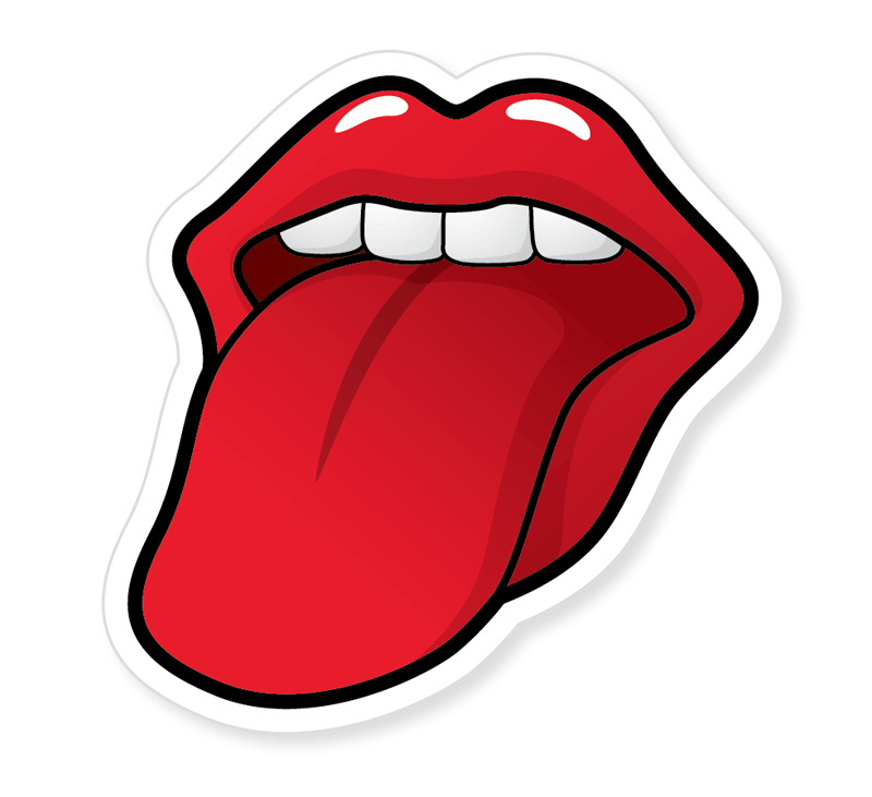 Start Work With Pencil And Paper Use The Original Rolling Stones Logo