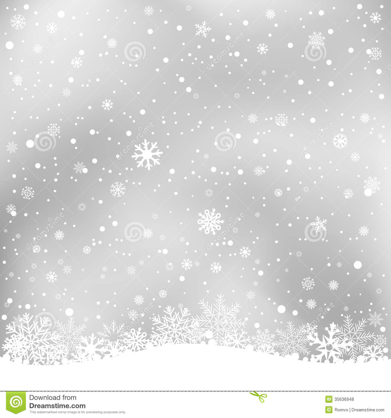 The White Snow On The Soft Light Gray Mesh Background Winter Theme    
