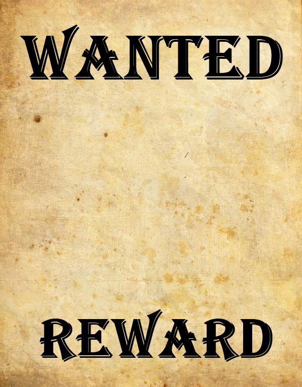 Blank Wanted Poster   Item 5   Vector Magz   Free Download Vector