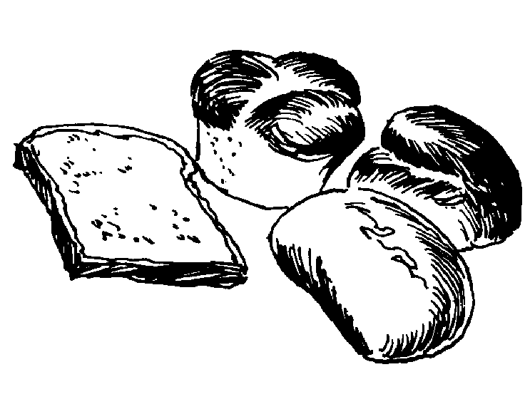 Bread Muffin Rolls Clipart