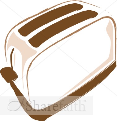 Cafeteria Toaster   Church Food Clipart