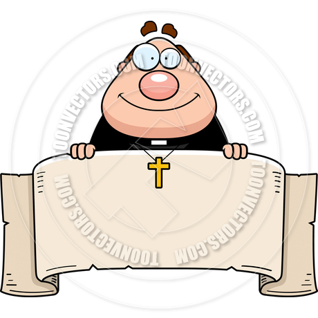 High Priest Clipart Cartoon Priest Banner By Cory