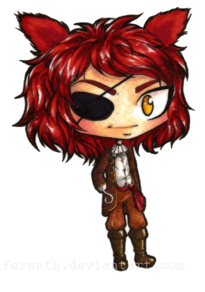 Human Foxy Fnaf Chibis 2 Clipart   Free Clip Art Images