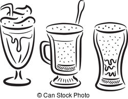 Iced Coffee Clip Art And Stock Illustrations  2306 Iced Coffee Eps