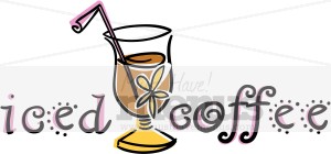 Iced Coffee Clipart