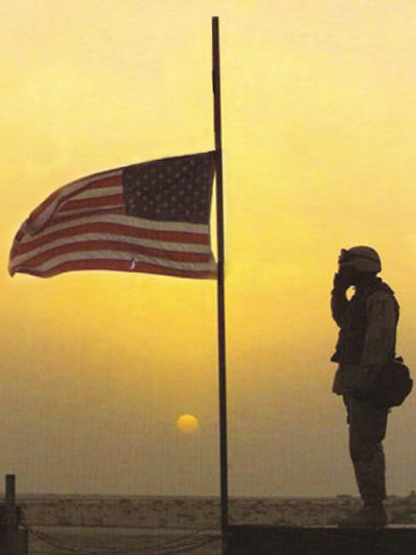 Memorial Day Art U S A  American Patriotic Photo  U S  Army Soldier