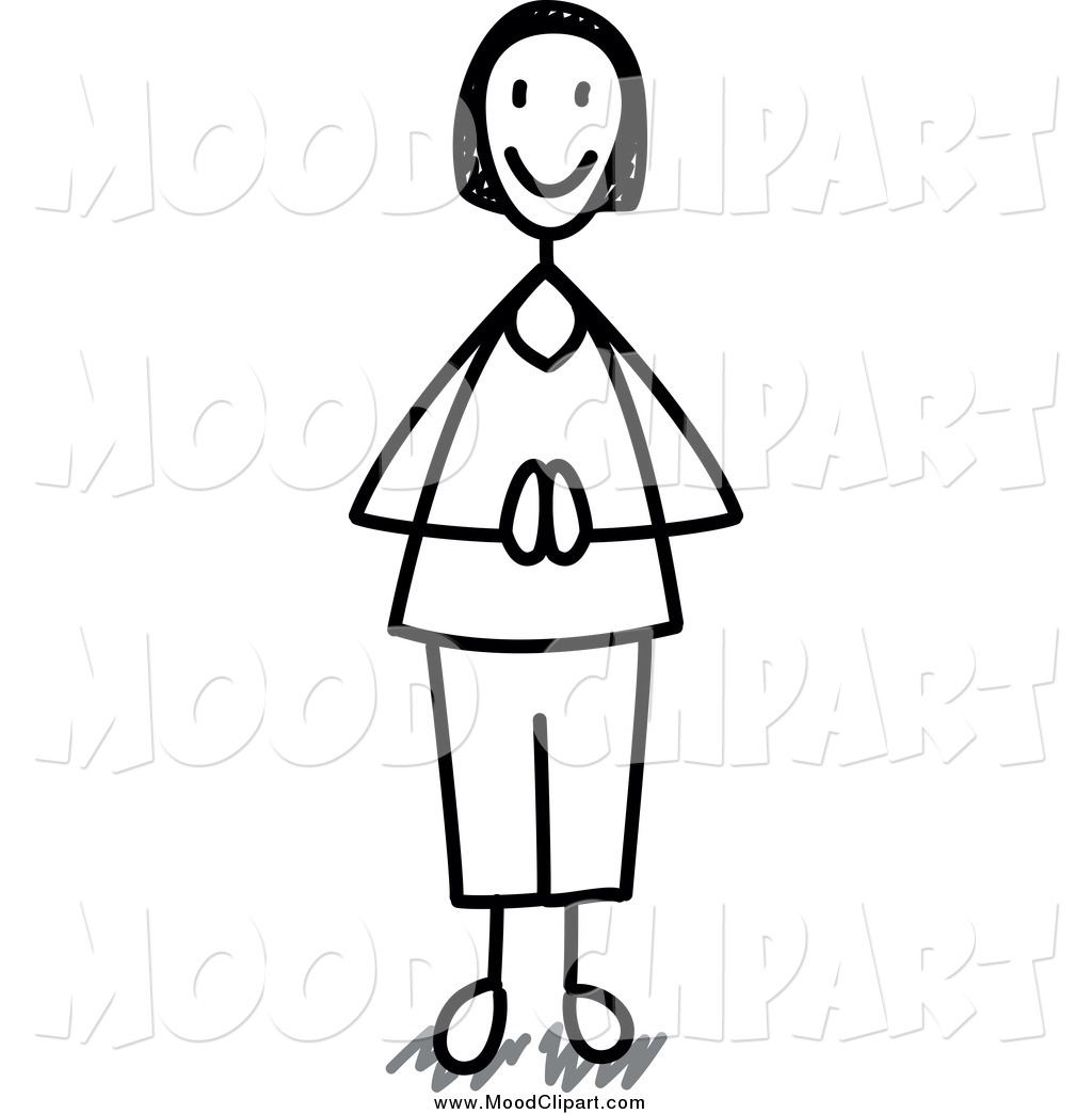 Mood Clip Art Of A Stick Woman In A Zen Pose By Frog974    1037