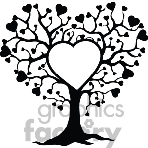 Royalty Free Tree Of Life And Love Clipart Image Picture Art   392562