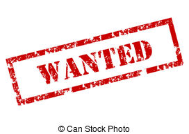 Wanted Clipart Vector