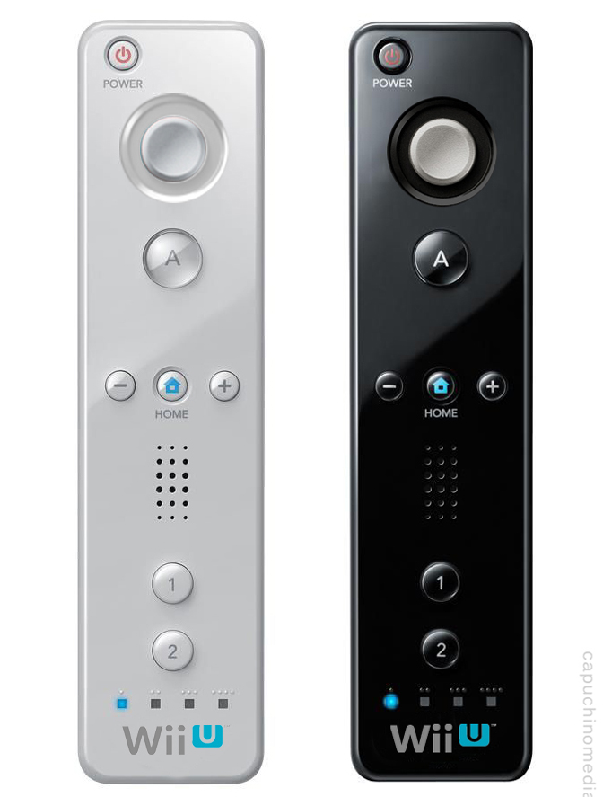 Black Wii Remote Motion Plus  Concept  Wii U Motion Plus