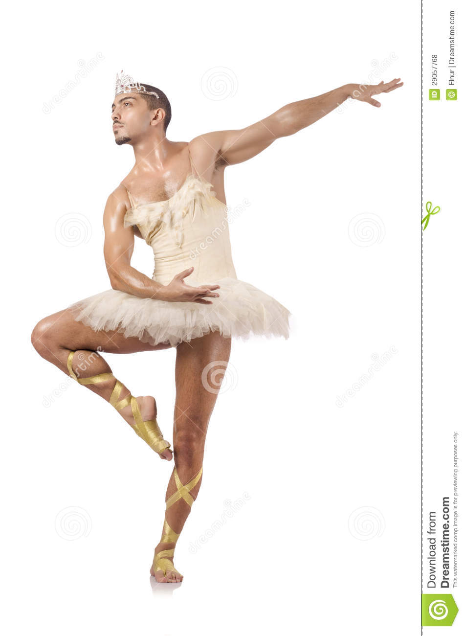 Man In Ballet Tutu Royalty Free Stock Photos   Image  29057768