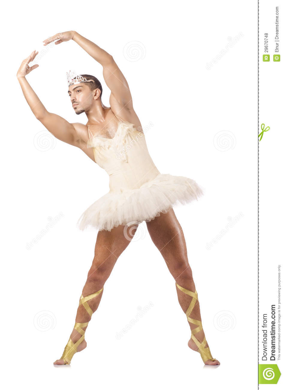 Man In Ballet Tutu Royalty Free Stock Photos   Image  29670748