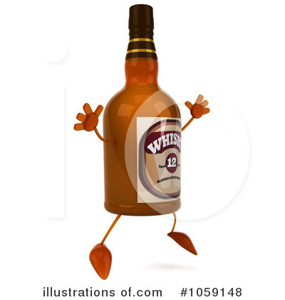 Royalty Free  Rf  Whisky Clipart Illustration By Julos   Stock Sample