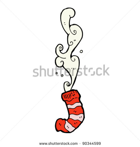 Stinky Socks Clipart Smelly Old Sock Cartoon