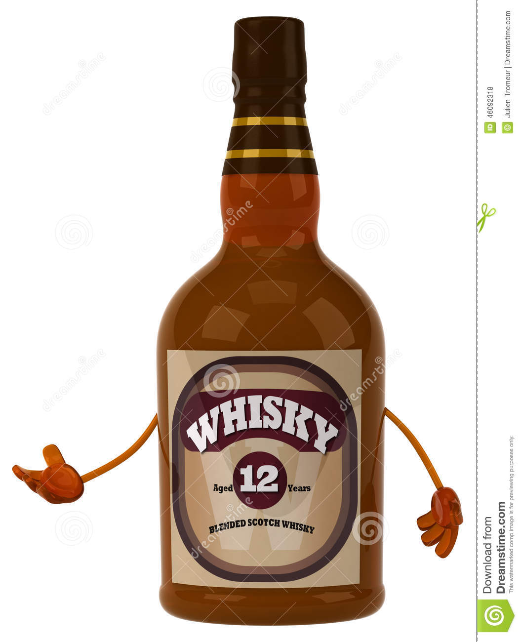 Stock Illustration  Whisky