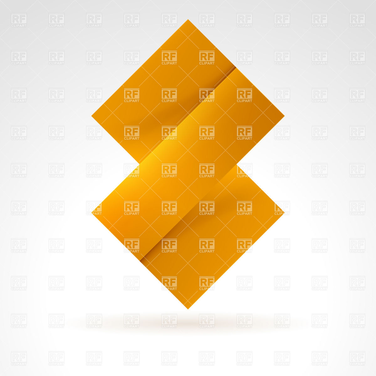 Abstract Orange Tile Design Design Elements Download Royalty Free