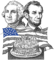 Day With George Washington Ronald Reagan And Abraham Lincoln