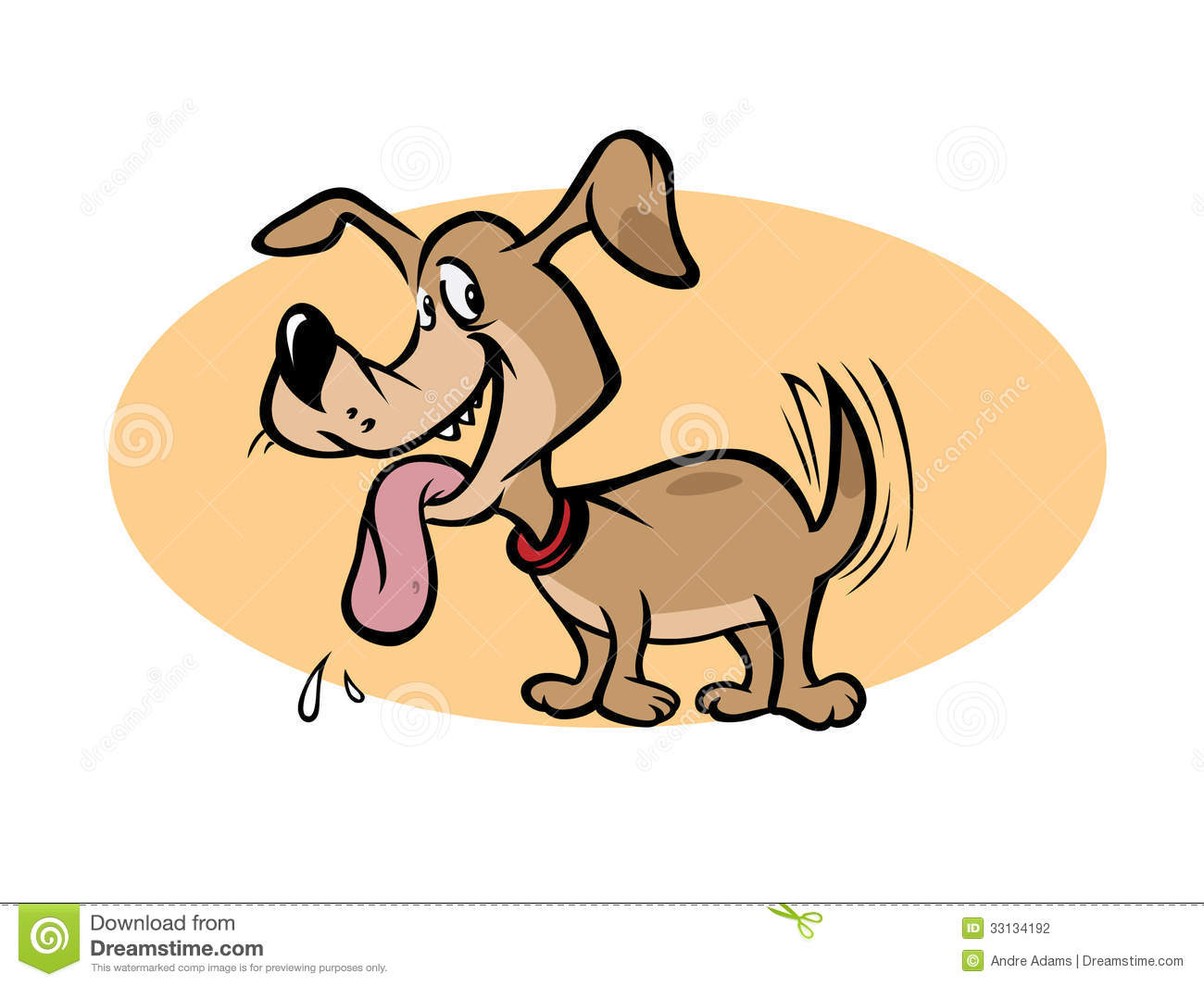 Dog Panting Stock Photography   Image  33134192