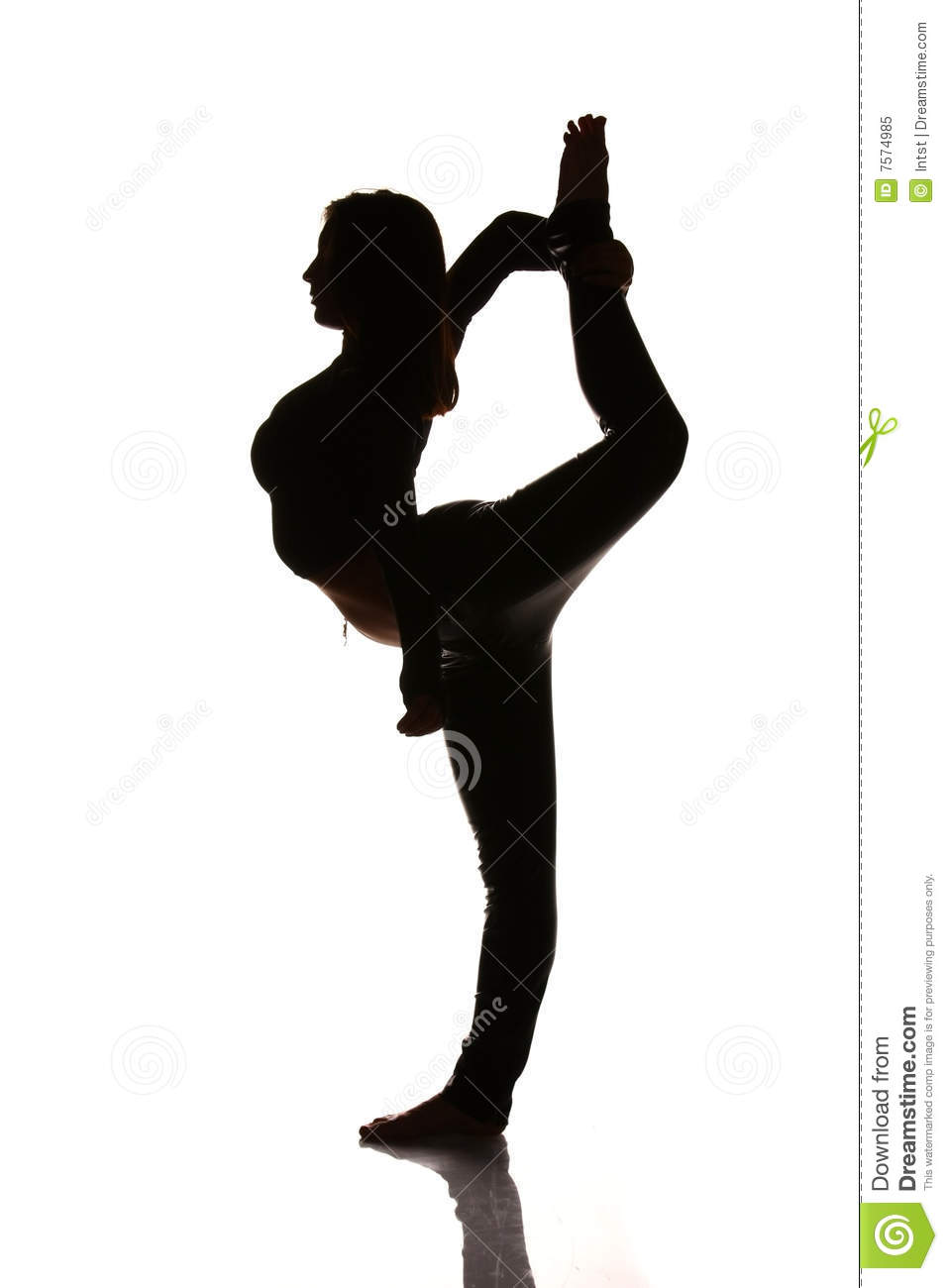 Flexibility Clipart Flexible Woman Stretching Silhouette 7574985 Jpg