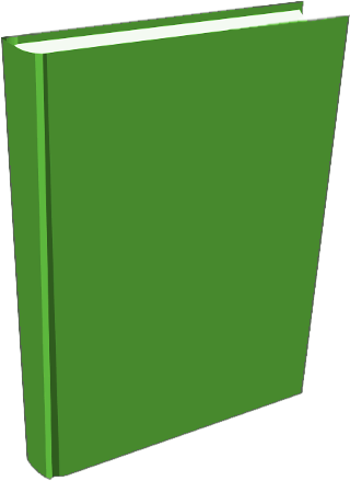 Free Clipart Of Green Book Clipart Of A Standing Green Book