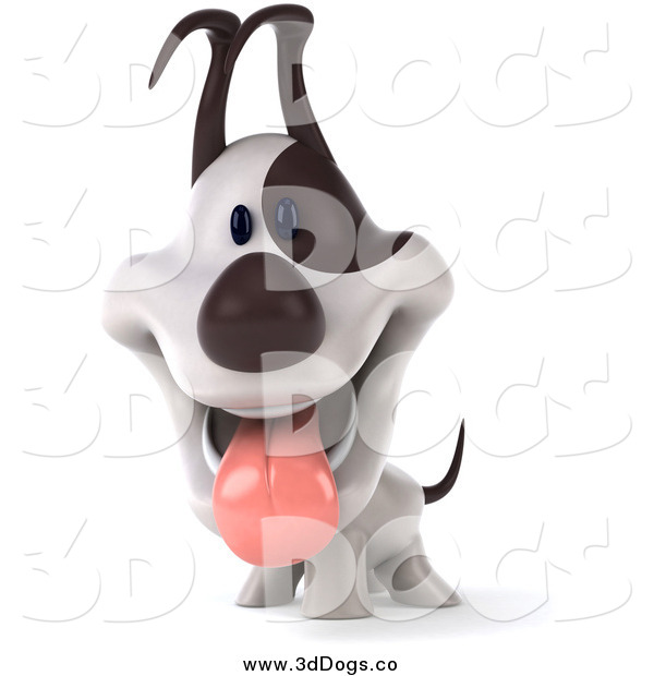 Jack Russell Terrier Dog Panting 3d Dog Clip Art Julos
