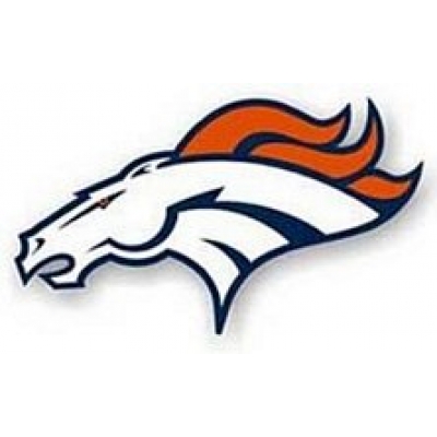 Nfl Denver Broncos Left Logo Vinyl Decal