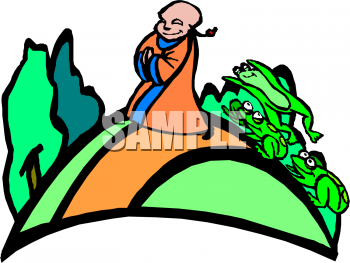 Royalty Free Clipart Of Buddhism