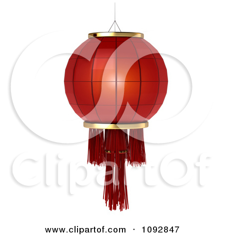 Royalty Free  Rf  Clipart Illustration Of A Colorful Chinese Lantern