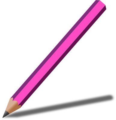 Supplies Pencils Pencil With Shadow Pencil With Shadow Pink Png Html