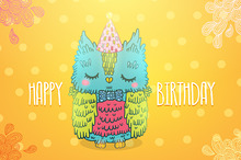 14  Happy Birthday  Owl  By Kostolom3ooo In Graphics