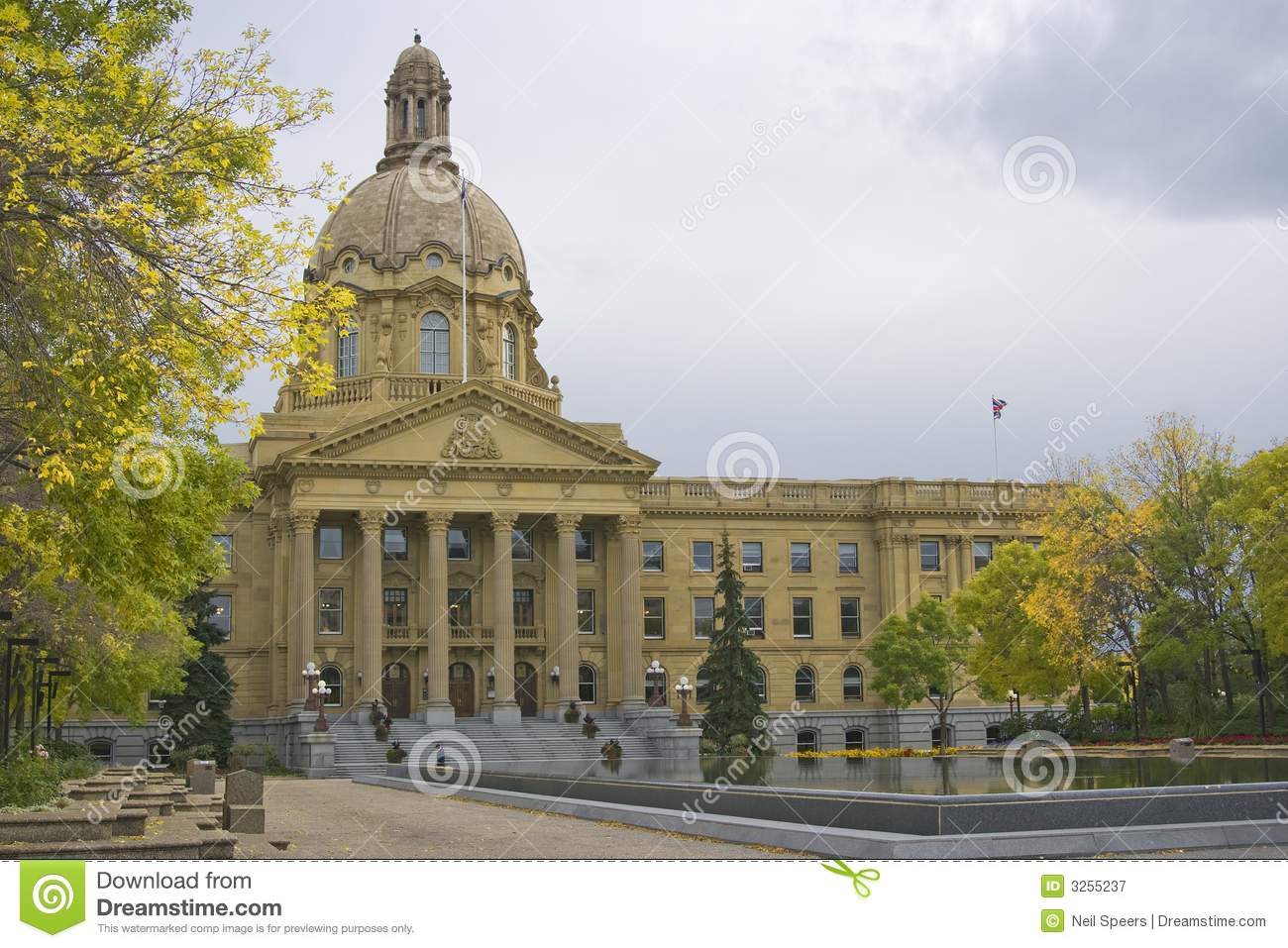 Alberta Provincial Legislature Royalty Free Stock Photography   Image