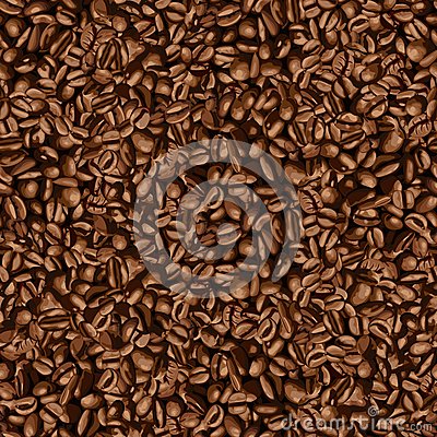 Coffee Bean Wallpaper Royalty Free Stock Images