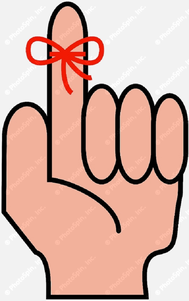 Finger With String Clip Art Clipart Info  Views  5  Downloads  0    