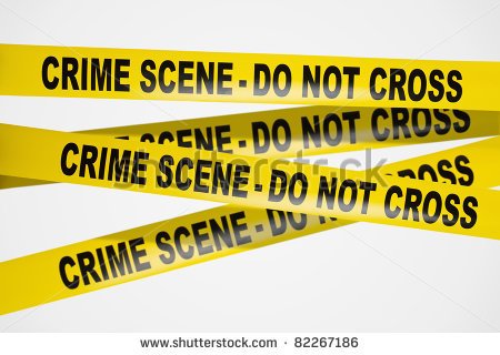 Murder Scene Clipart Yellow Crime Scene Tape On