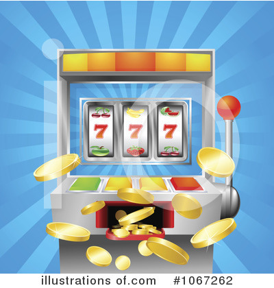 Slot Machine Clipart  1067262 By Geo Images   Royalty Free  Rf  Stock